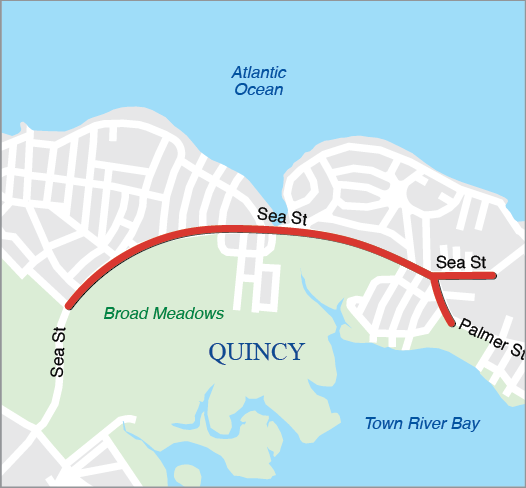 QUINCY: RECONSTRUCTION OF SEA STREET QUINCY: RECONSTRUCTION OF SEA STREET